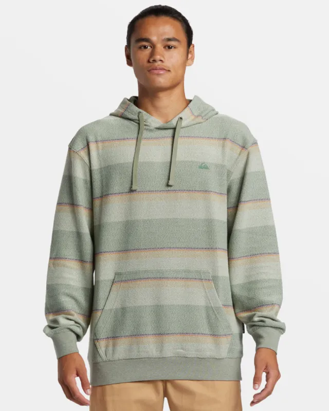 Quiksilver Great Otway Hoodie - SEA SPRAY SLUB CHAMBRAY sold by Sun Diego Boardshops