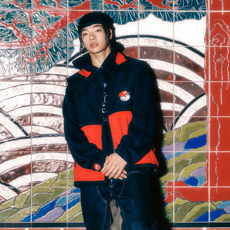 Malbon Golf X COCA COLA POLAR FLEECE VEST - BLACK sold by Sun Diego Boardshops