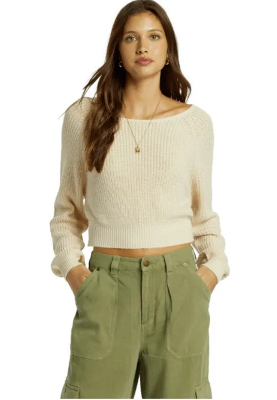 Billabong Sun Out Sweater - WHITE CAP sold by Sun Diego Boardshops