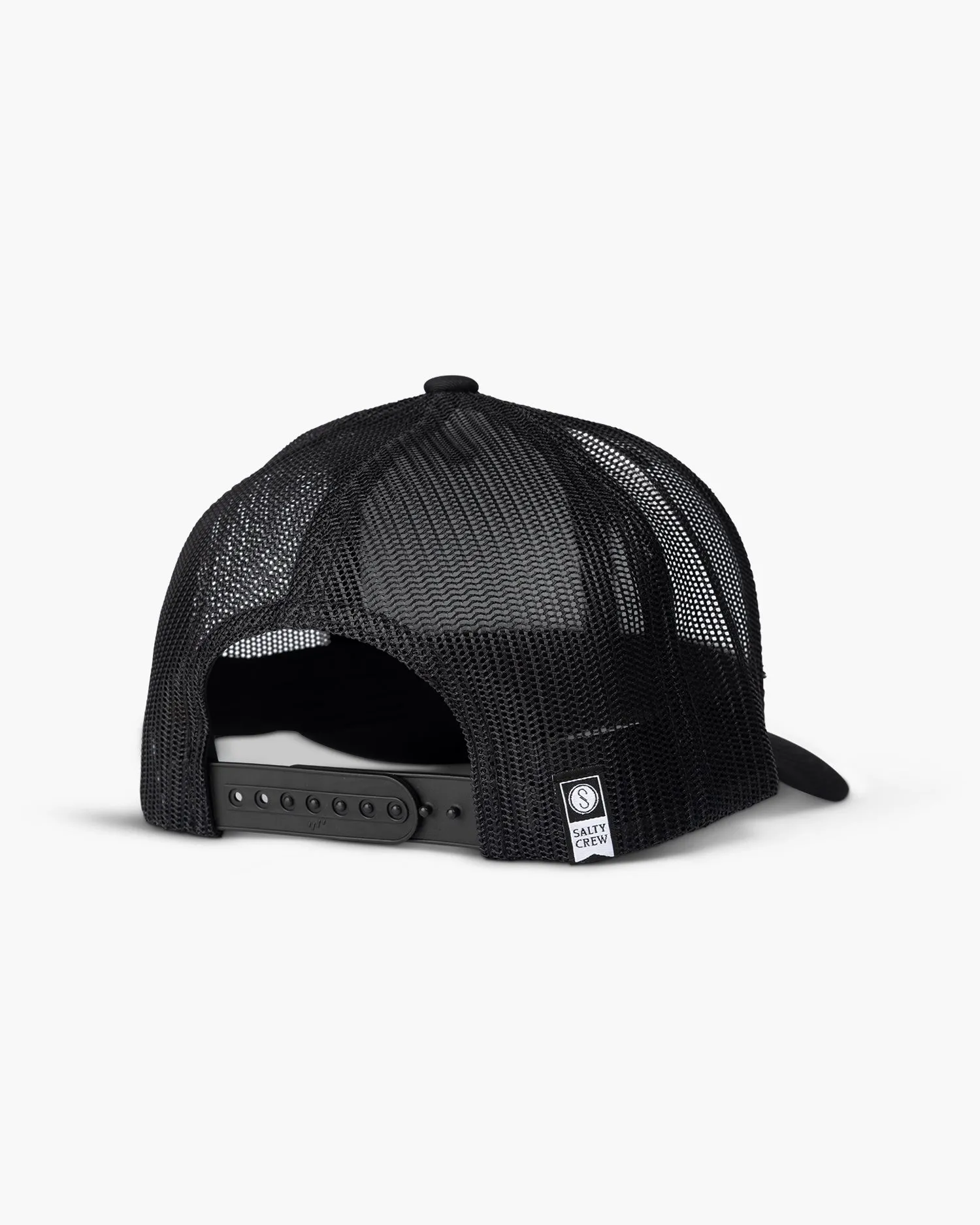 Salty Crew Outlined Retro Trucker Hat - BLACK sold by Sun Diego Boardshops product image thumbnail 2