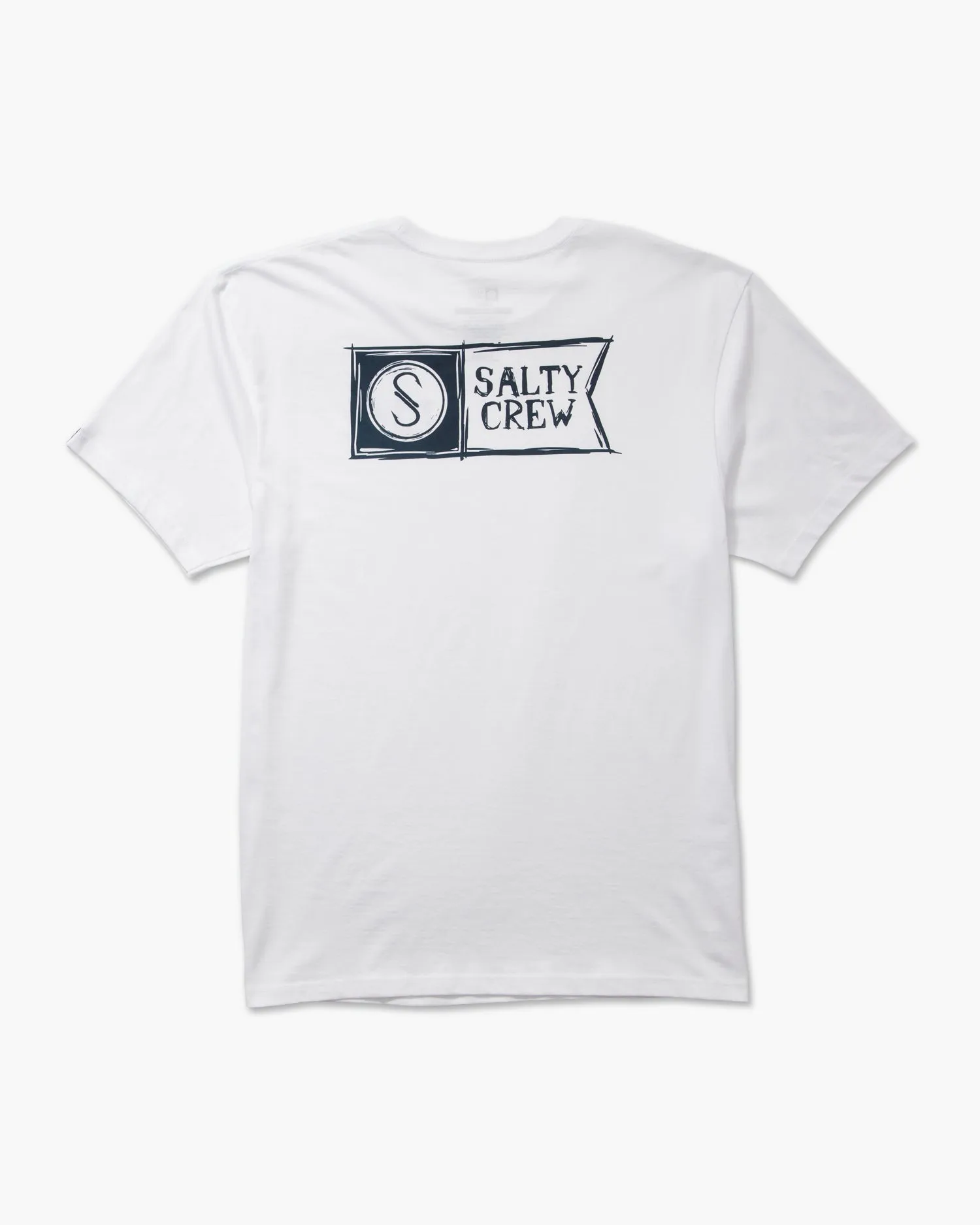 Salty Crew Sketchy Alpha S/S Premium Tee - WHITE sold by Sun Diego Boardshops
