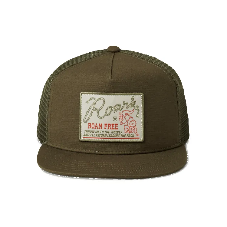 ROARK Station Trucker Snapback Hat - MILITARY sold by Sun Diego Boardshops