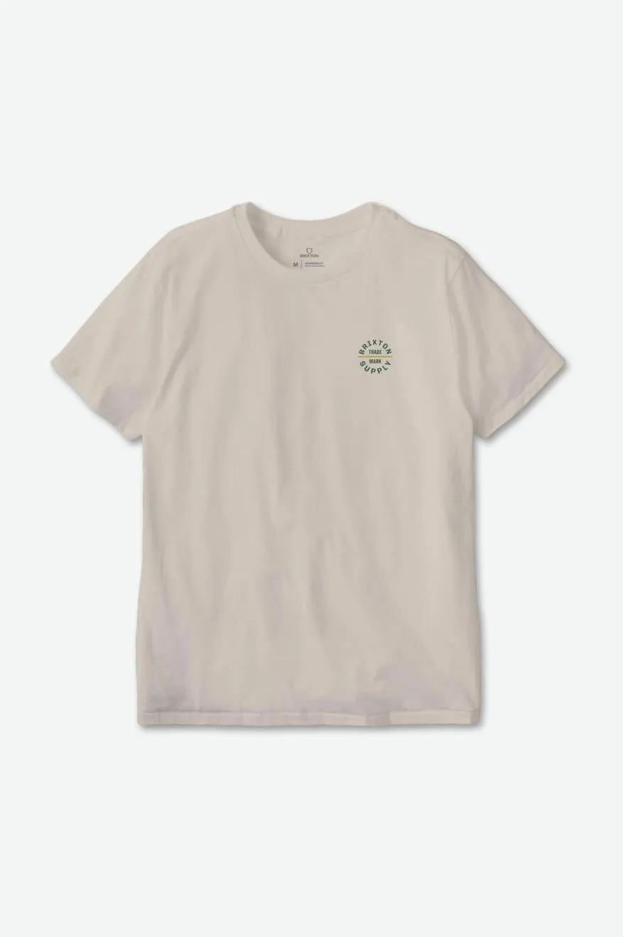 Oath V S/S Standard Tee - Cream/Pine Needle/Mustard sold by Sun Diego Boardshops product image thumbnail 3