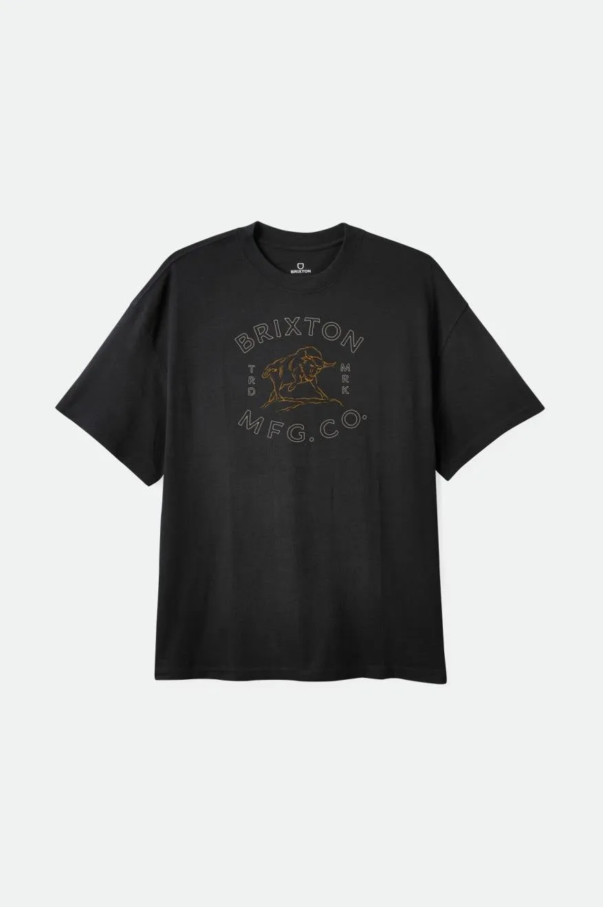 Bryden II S/S Standard Tee - Black Classic Wash sold by Sun Diego Boardshops