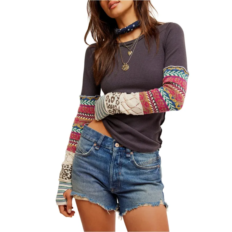 Free People We The Free All In Cuff - WASHED BLACK COMBO sold by Sun Diego Boardshops