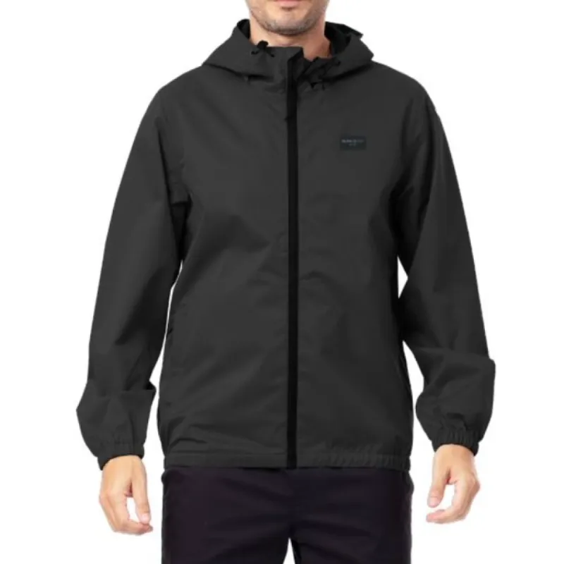 SunDiego MAJOR RAIN ZIP JACKET - BLACK sold by Sun Diego Boardshops
