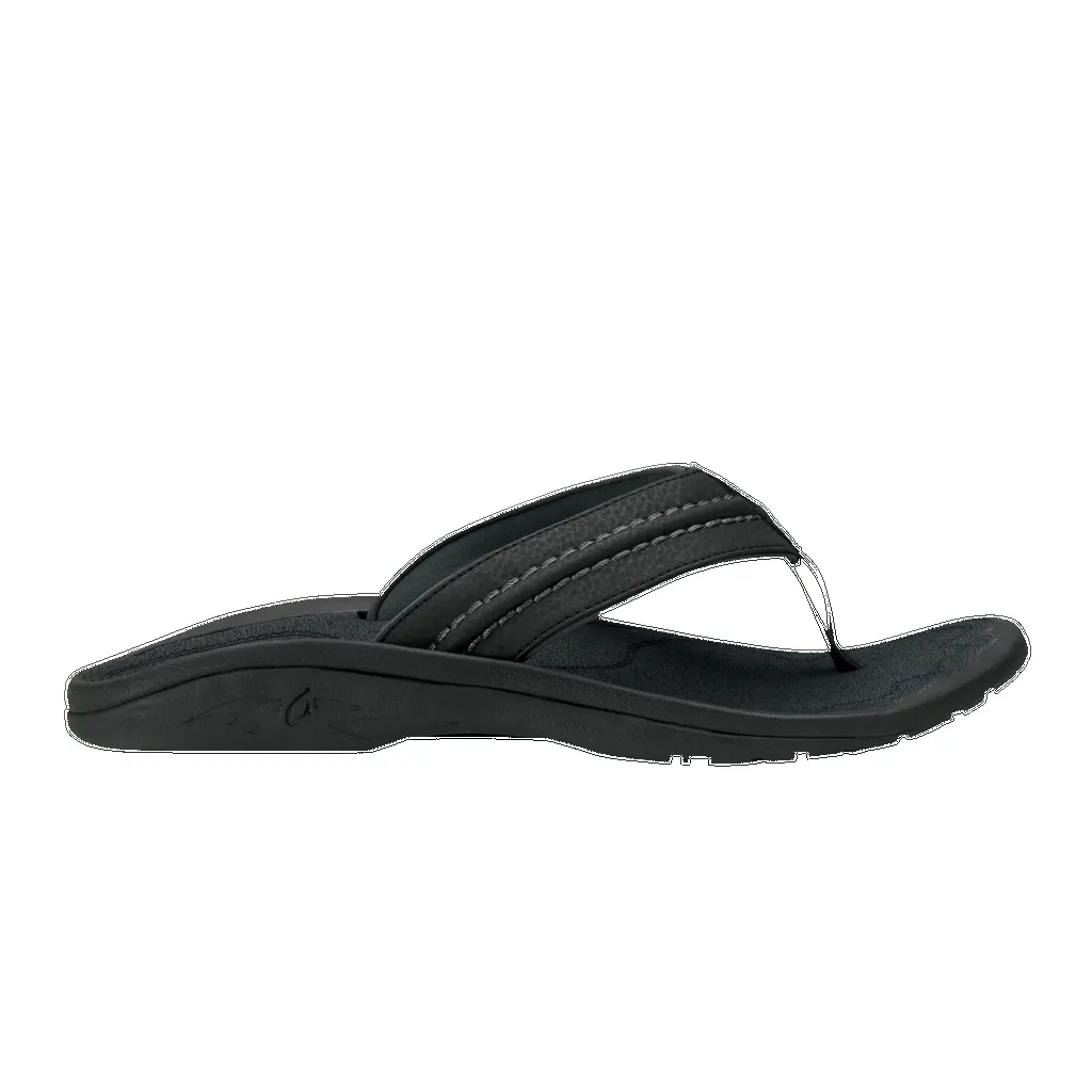 Olukai Hokua - BLACK/DARK SHADOW sold by Sun Diego Boardshops