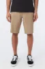 O'Neill Reserve Solid 21" Shorts - Khaki sold by Sun Diego Boardshops