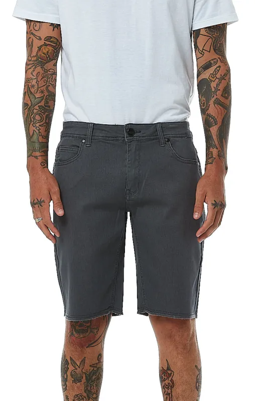 Ezekiel Now Denim Short - Dark Grey sold by Sun Diego Boardshops