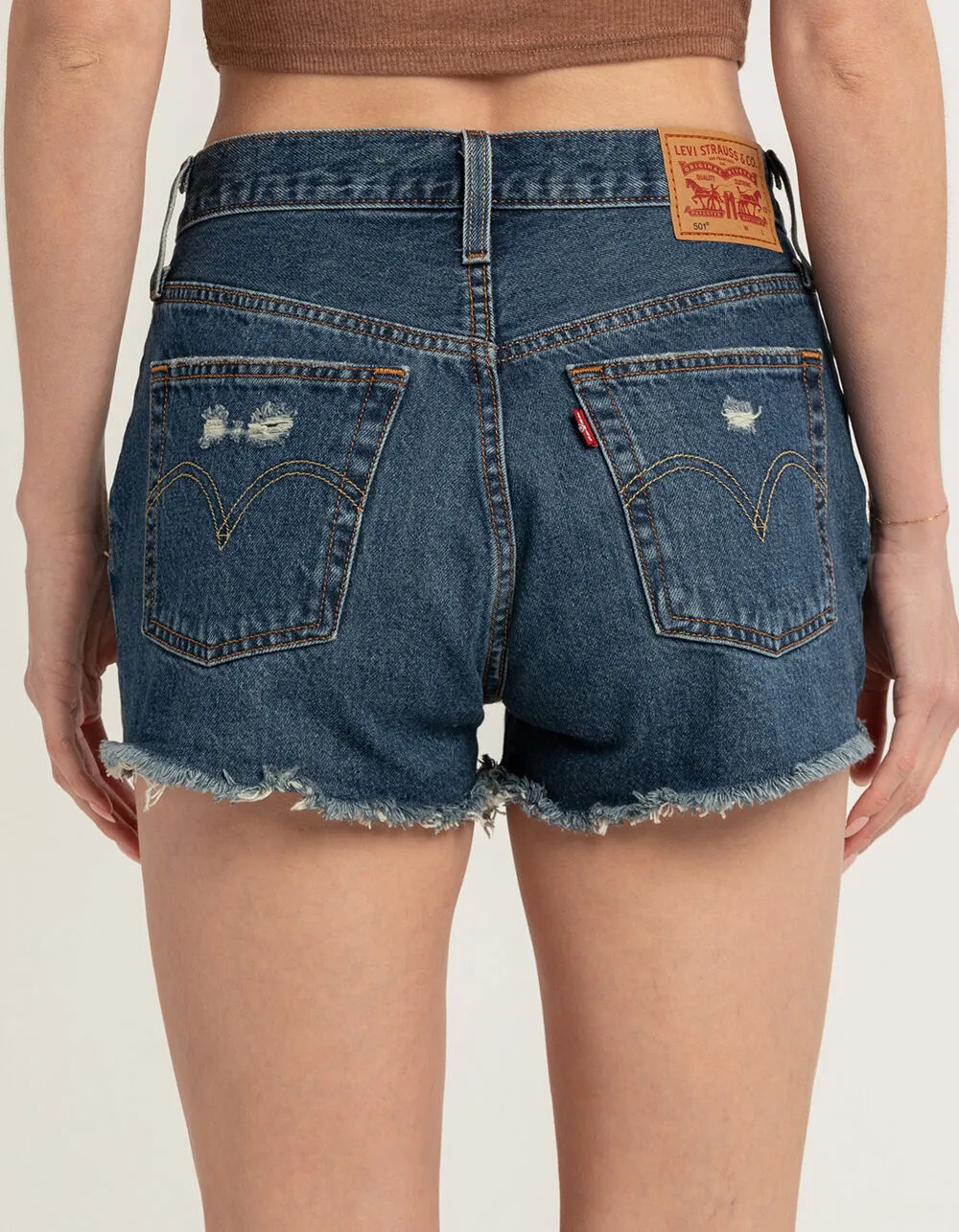 Levi's 501 High Rise Shorts - Blame Game sold by Sun Diego Boardshops product image thumbnail 3