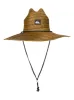 Quiksilver Pierside Straw Lifeguard Hat - Dark Brown sold by Sun Diego Boardshops