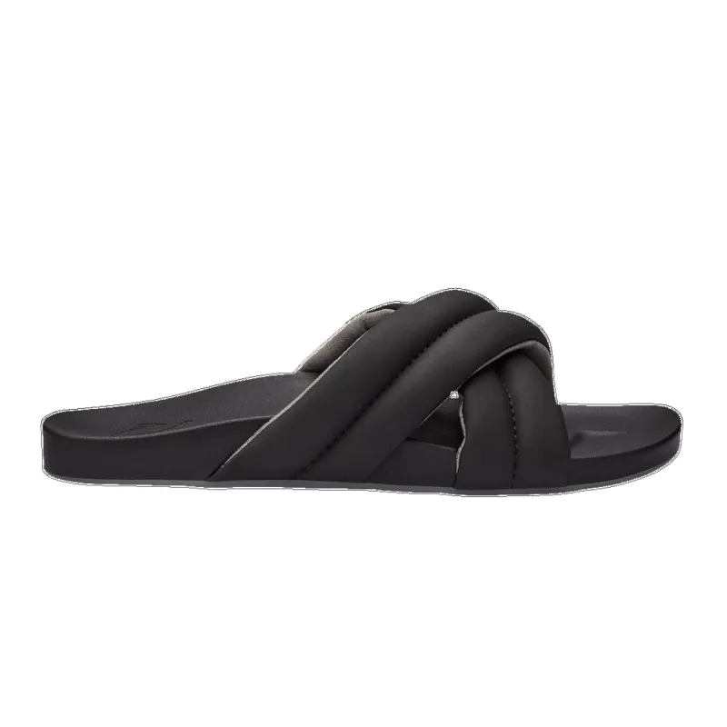 Olukai Hila - Black sold by Sun Diego Boardshops