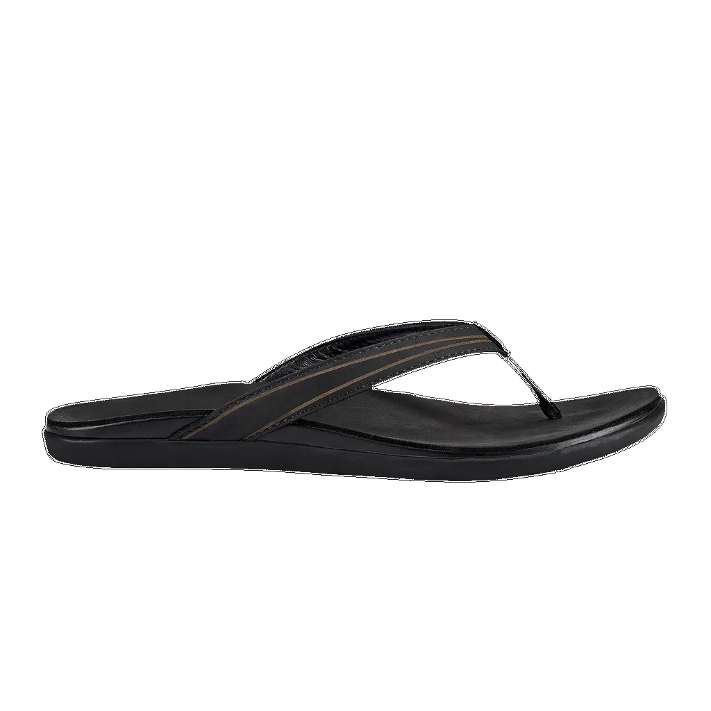 Olukai ‘Aukai - Black sold by Sun Diego Boardshops