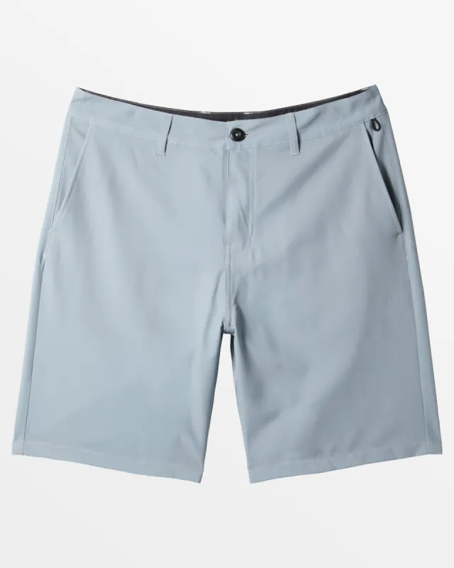Quiksilver Union Amphibian 20" Hybrid Shorts - QUARRY sold by Sun Diego Boardshops