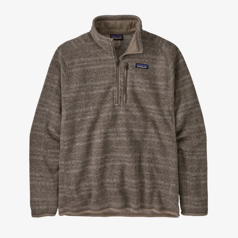 Patagonia Men's Better Sweater 1/4-Zip Fleece - VINYL STRIPE