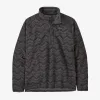 Patagonia Men's Better Sweater 1/4-Zip Fleece - ISLAND ESCAPE FORGE GREY sold by Sun Diego Boardshops