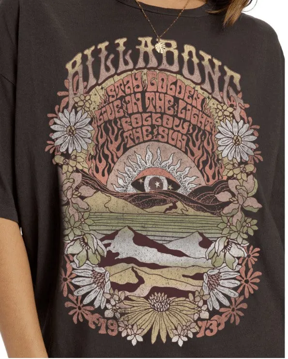 Billabong Golden Times Tee - OFF BLACK sold by Sun Diego Boardshops product image thumbnail 3