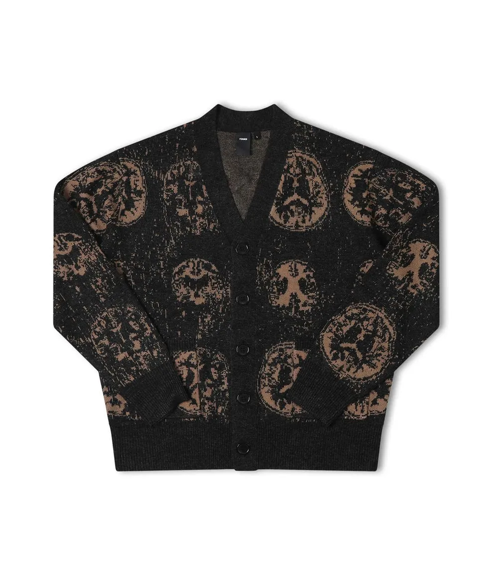 FORMER Brainscan Cardigan - BLACK MUSHROOM sold by Sun Diego Boardshops product image thumbnail 2