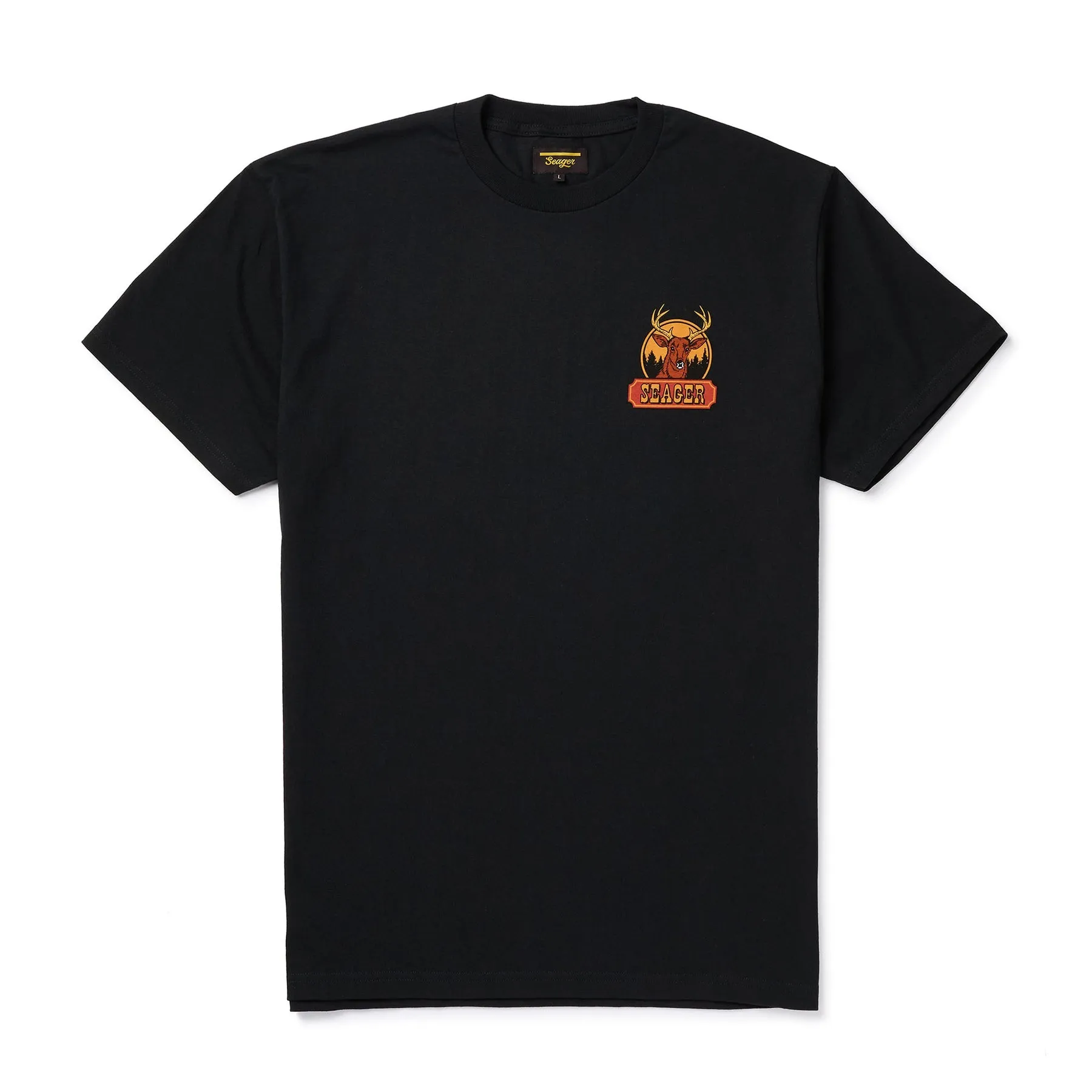 SEAGER Point Tee - BLACK sold by Sun Diego Boardshops product image thumbnail 2