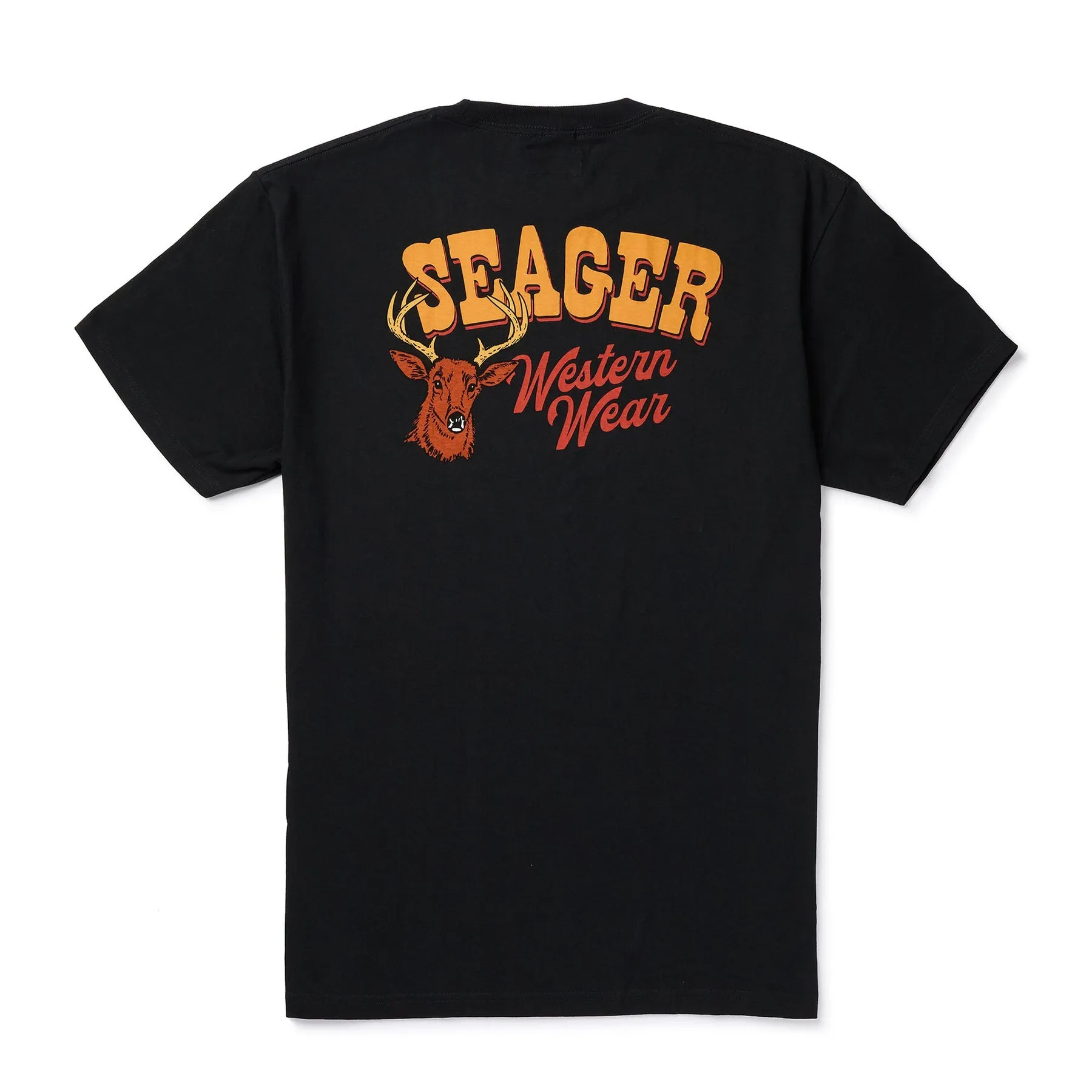 SEAGER Point Tee - BLACK sold by Sun Diego Boardshops