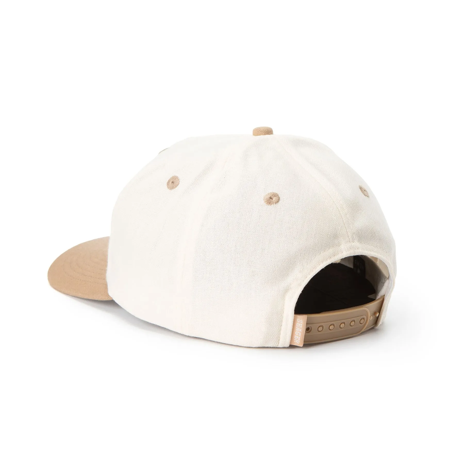 SEAGER Uncle Bill Snapback - CREAM KHAKI sold by Sun Diego Boardshops product image thumbnail 3