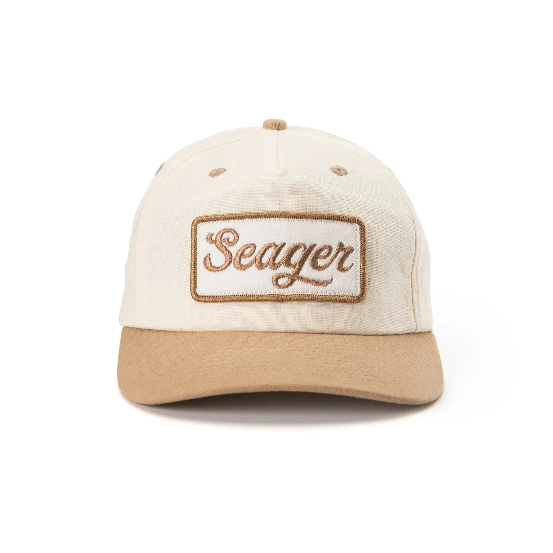 SEAGER Uncle Bill Snapback - CREAM KHAKI sold by Sun Diego Boardshops product image thumbnail 2