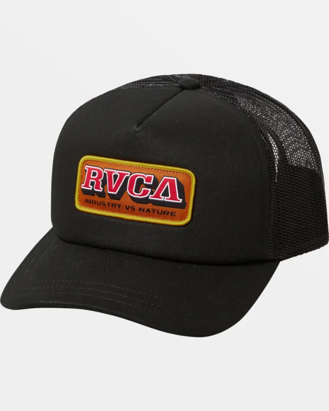 RVCA SERVICE TRUCKER HAT - BLACK sold by Sun Diego Boardshops