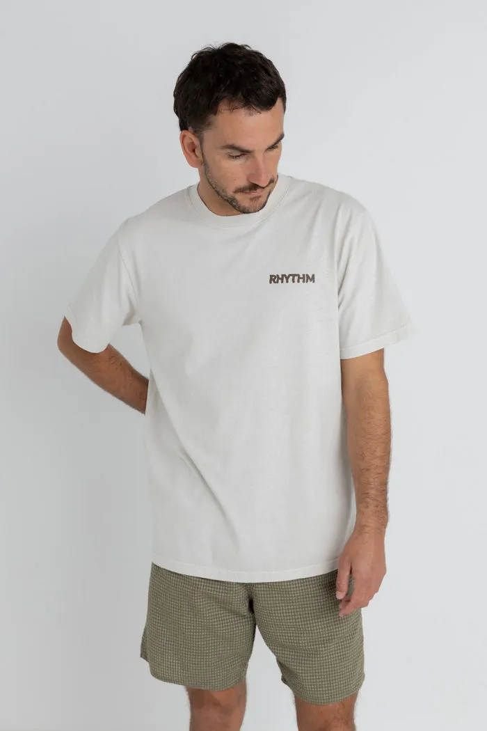 Rhythm Cosmic Vibrations T-Shirt - CREAM sold by Sun Diego Boardshops product image thumbnail 3