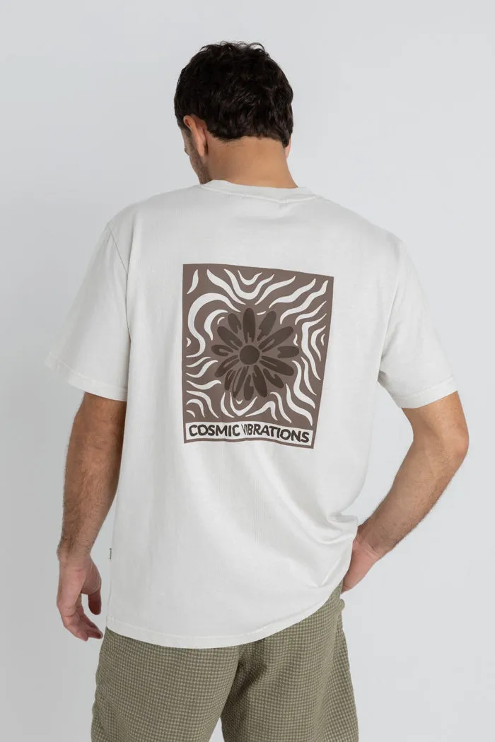 Rhythm Cosmic Vibrations T-Shirt - CREAM sold by Sun Diego Boardshops product image thumbnail 2
