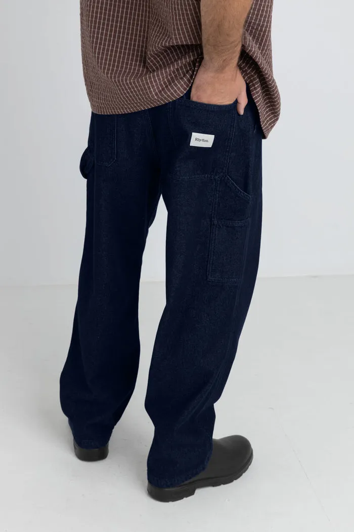 Rhythm Carpenter Pant - DEEP BLUE sold by Sun Diego Boardshops product image thumbnail 3