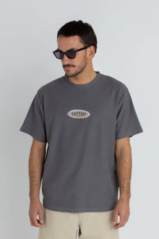 Rhythm Tournesol Vintage Terry Ss T-Shirt - NAVY sold by Sun Diego Boardshops