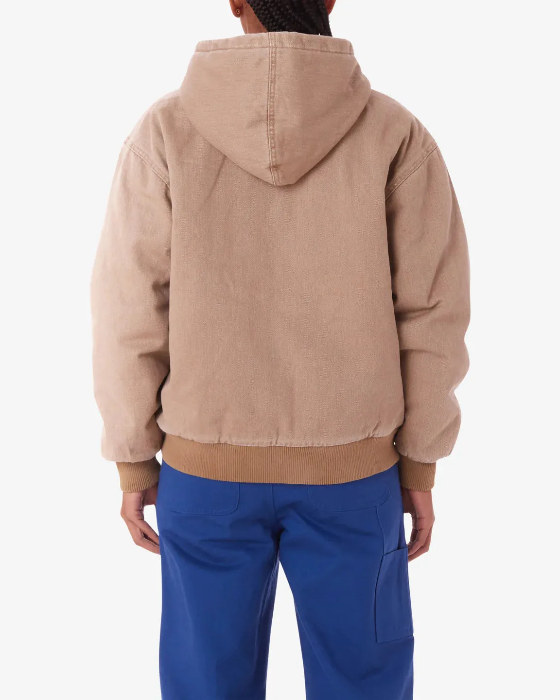 Obey SWANS PULLOVER WORK JACKET - KELP sold by Sun Diego Boardshops product image thumbnail 2