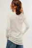 Free People Care FP Honey B Crew Neck - IVORY sold by Sun Diego Boardshops