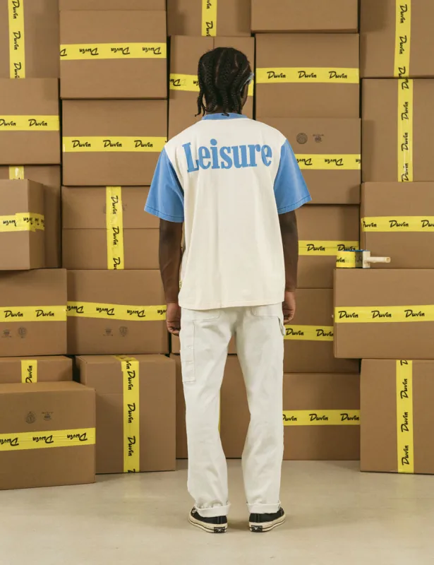 Duvin Leisure Sleeves Tee - BLUE sold by Sun Diego Boardshops