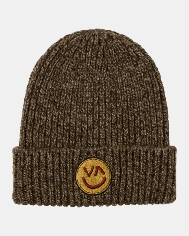 RVCA BRIGHTER DAYS CUFFED BEANIE - CHOCOLATE TORTE sold by Sun Diego Boardshops
