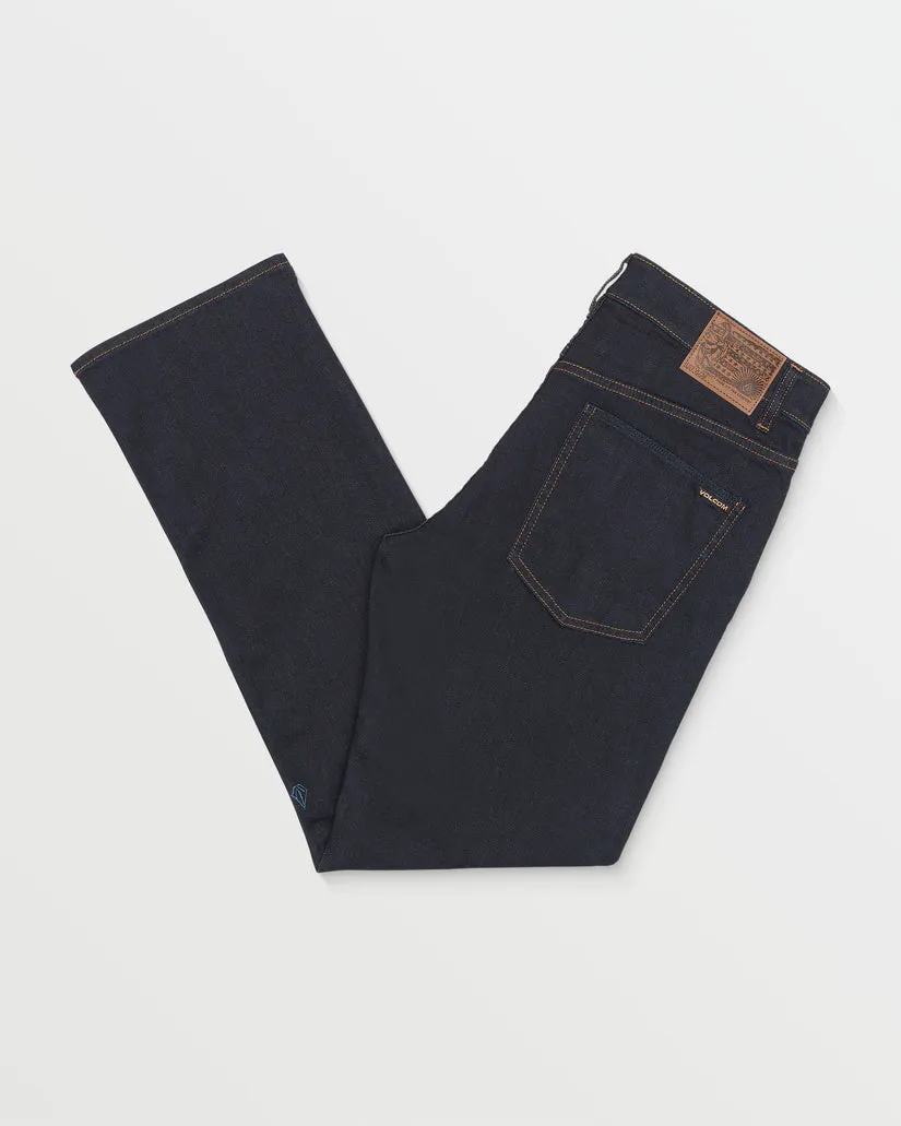 Volcom Kinkade Regular Fit Jeans - RINSE sold by Sun Diego Boardshops product image thumbnail 2