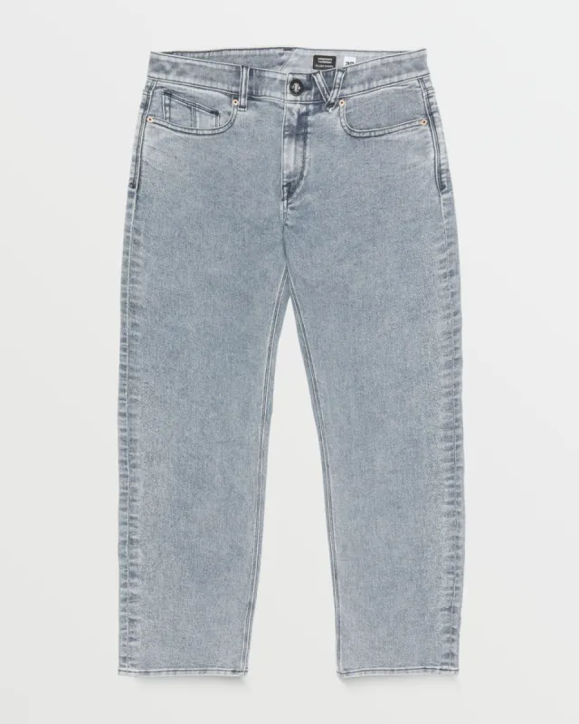 Volcom Modown Relaxed Fit Tapered Jeans - ASH sold by Sun Diego Boardshops
