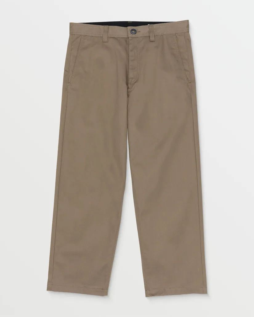 Volcom Frickin Skate Chino Pants - TEAK sold by Sun Diego Boardshops