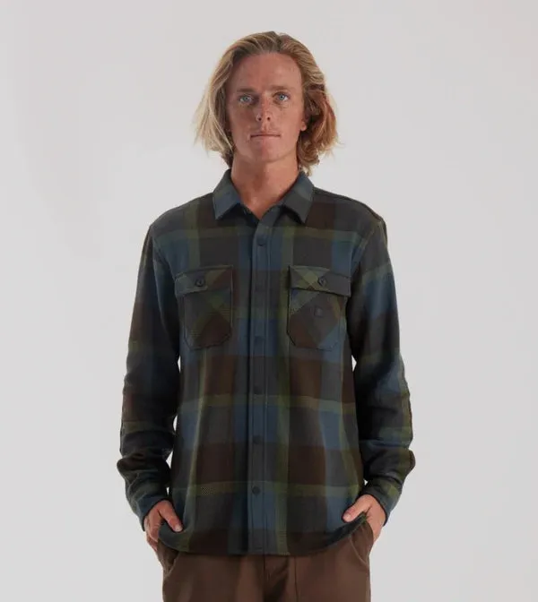 ROARK Nordsman Cotton Long Sleeve Flannel - ORION sold by Sun Diego Boardshops