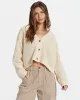 Billabong Lennon Cardigan Sweater - DOVE sold by Sun Diego Boardshops
