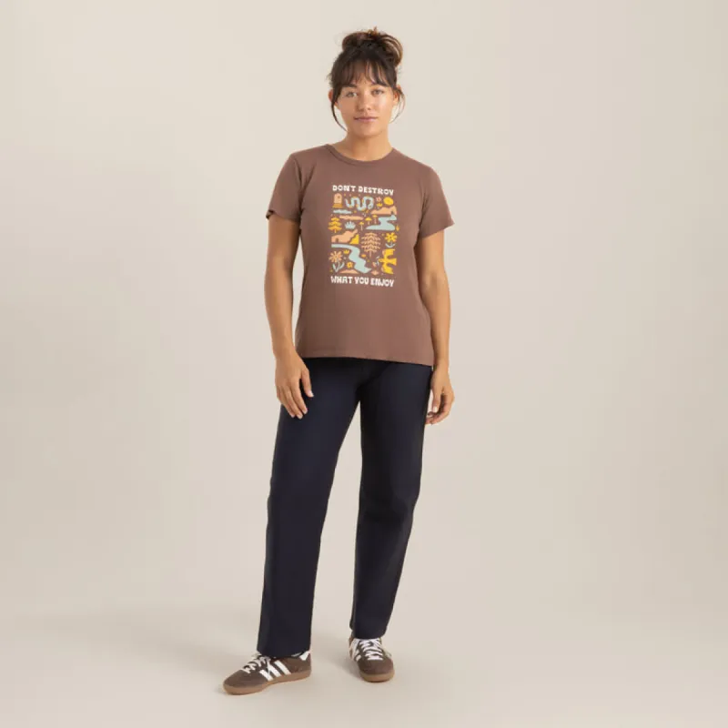 ROARK Enjoy Everyday Premium Tee - SADDLE sold by Sun Diego Boardshops