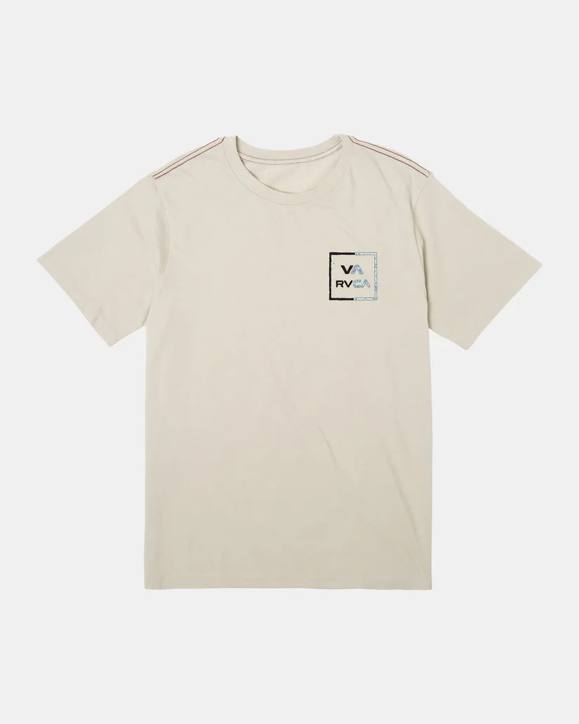RVCA VA ALL THE WAY TEE - MIRAGE sold by Sun Diego Boardshops product image thumbnail 2