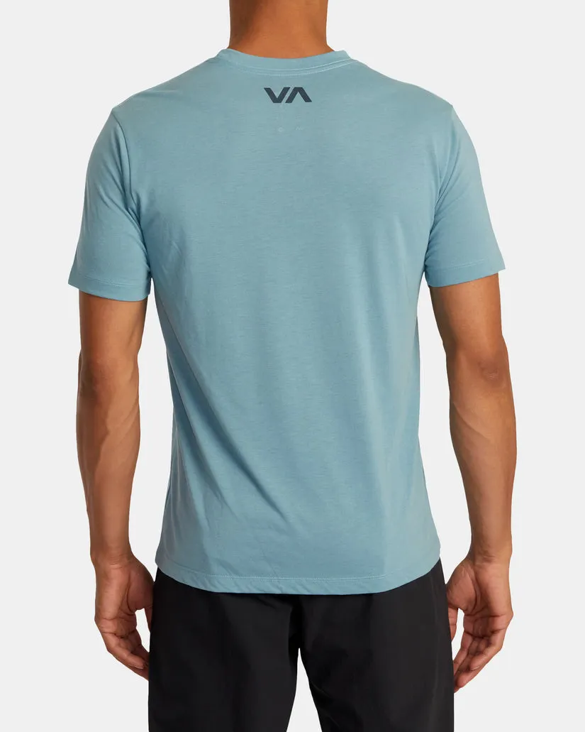 RVCA VA Blur Tee - HAZE sold by Sun Diego Boardshops product image thumbnail 2
