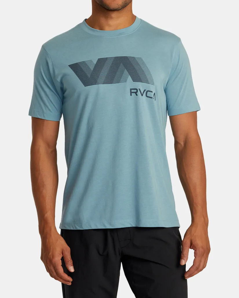 RVCA VA Blur Tee - HAZE sold by Sun Diego Boardshops