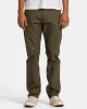 RVCA WEEKEND TECH TECHNICAL PANTS - FATIGUE sold by Sun Diego Boardshops