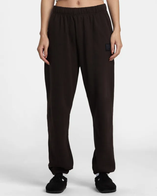 RVCA SELECTS SUNDAY JOGGERS - CHOCOLATE TORTE made by RVCA