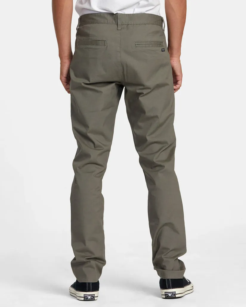 RVCA DAGGERS TECH TECHNICAL CHINOS - OLIVE sold by Sun Diego Boardshops product image thumbnail 2