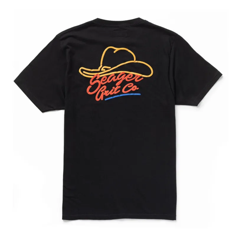 Seager Troubadour Tee - Black sold by Sun Diego Boardshops