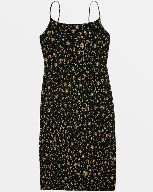 RVCA MAIDEN MIDI DRESS - COPPER TAN sold by Sun Diego Boardshops