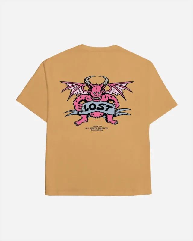 Lost ENTERPRISES Fiend Tee - FADED ORANGE sold by Sun Diego Boardshops